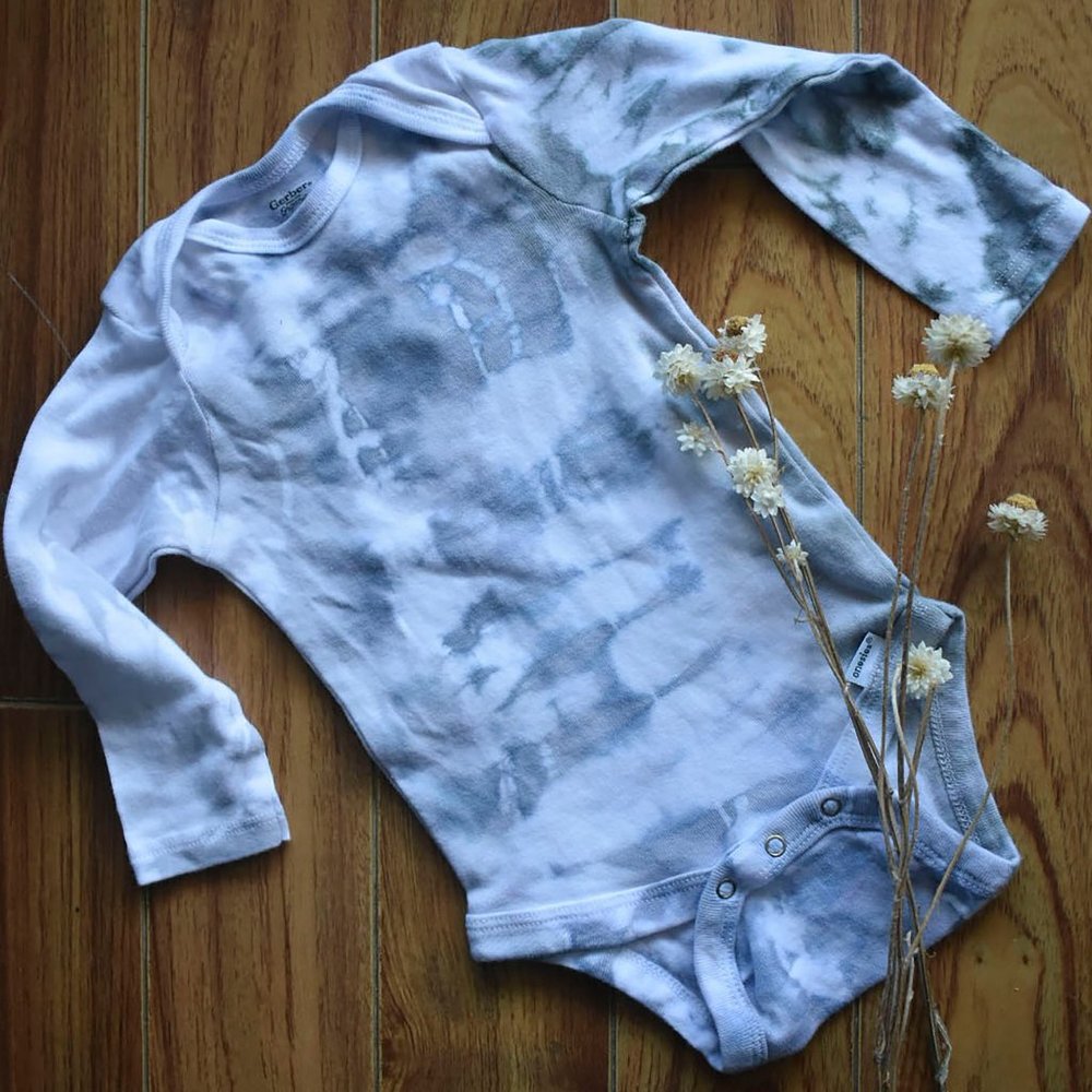18 month hand-dyed onesie